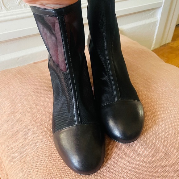 rag & bone "Drea" mesh black ankle booties, great condition - Picture 8 of 10